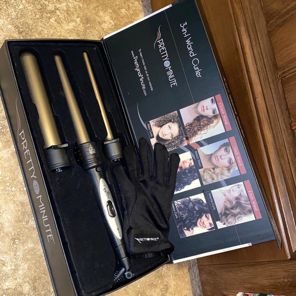 3 in 1 wand curler